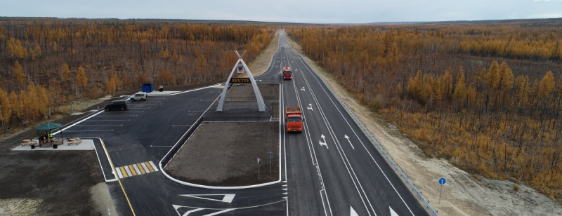 Около полутора тысяч километров дорог отремонтированы в Якутии